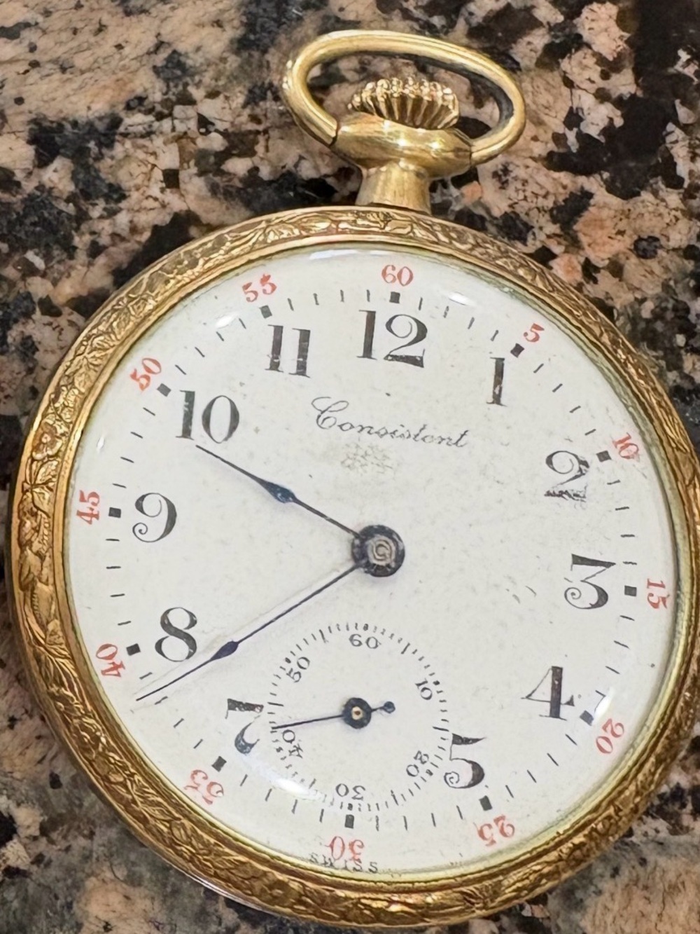 Consistent Gold filled Pocket Watch 1940